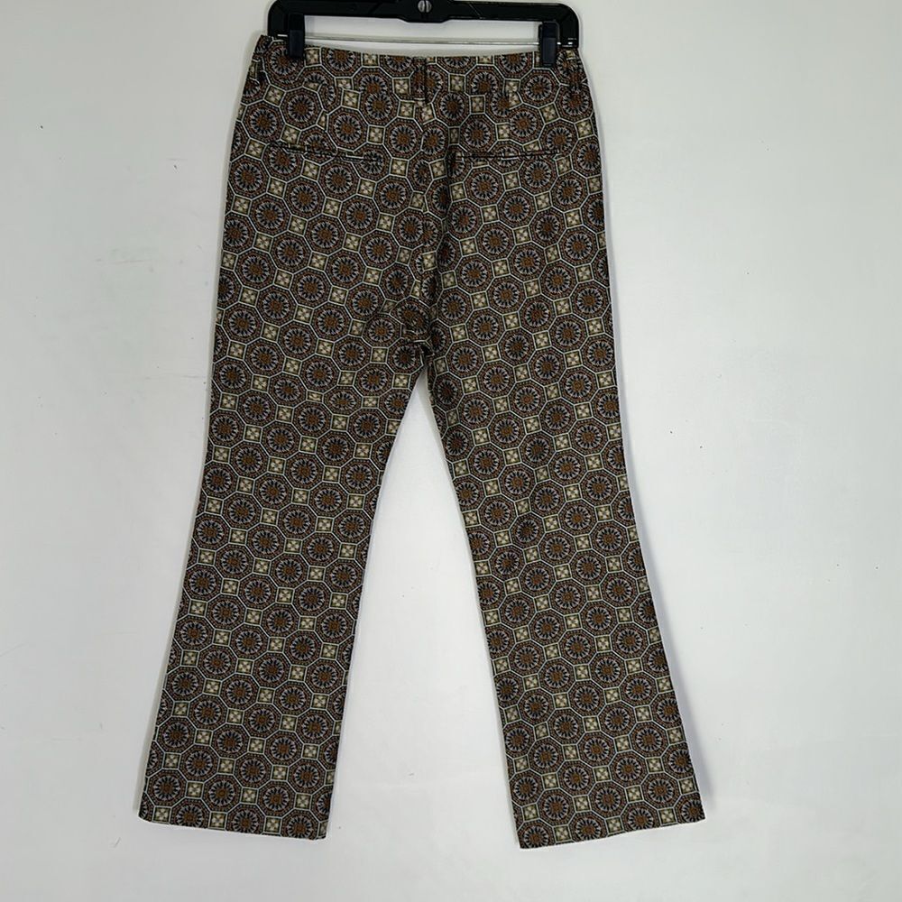 Front Row Shop Jacquard Cropped Pants - Picture 5 of 5